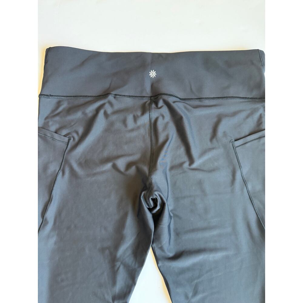 NEW Athleta Interval Stash High Rise 7/8 Tight Legging Black Women's 2X - Picture 13 of 15